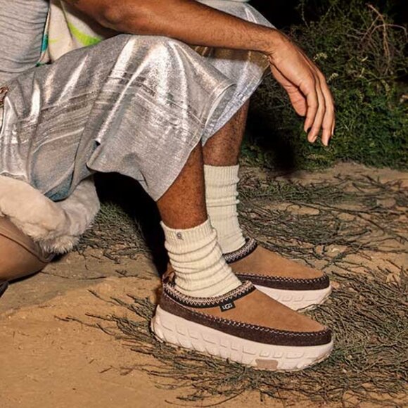 NEW UGG Suede Venture Daze Shoes IN Chestnut for men 725 6m3 - Picture 1 of 8